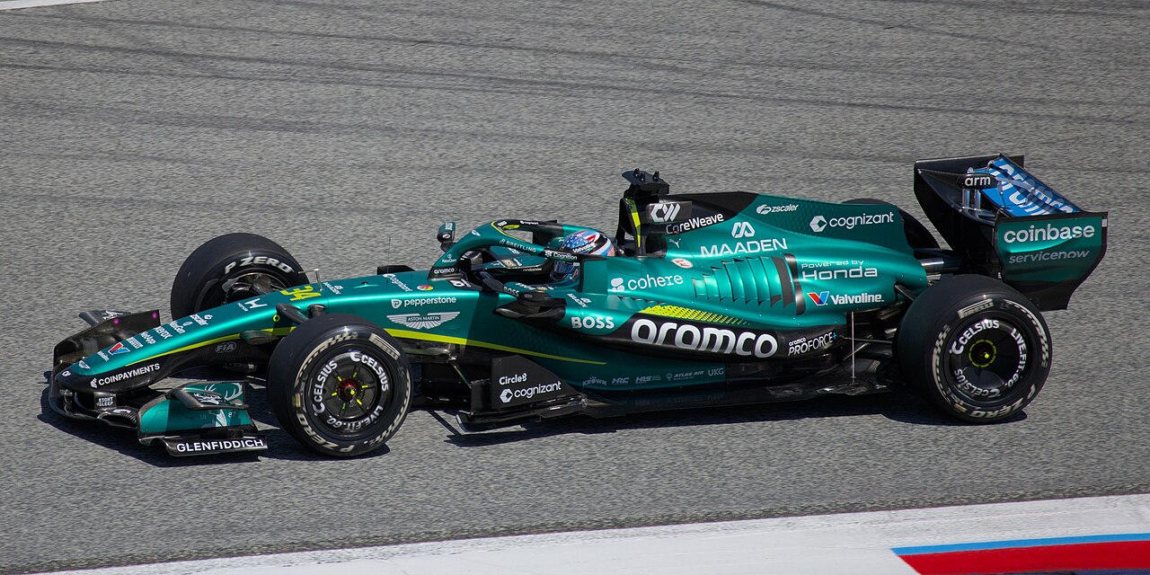Crawford en EL1 à Spa dans la voiture d'Alonso